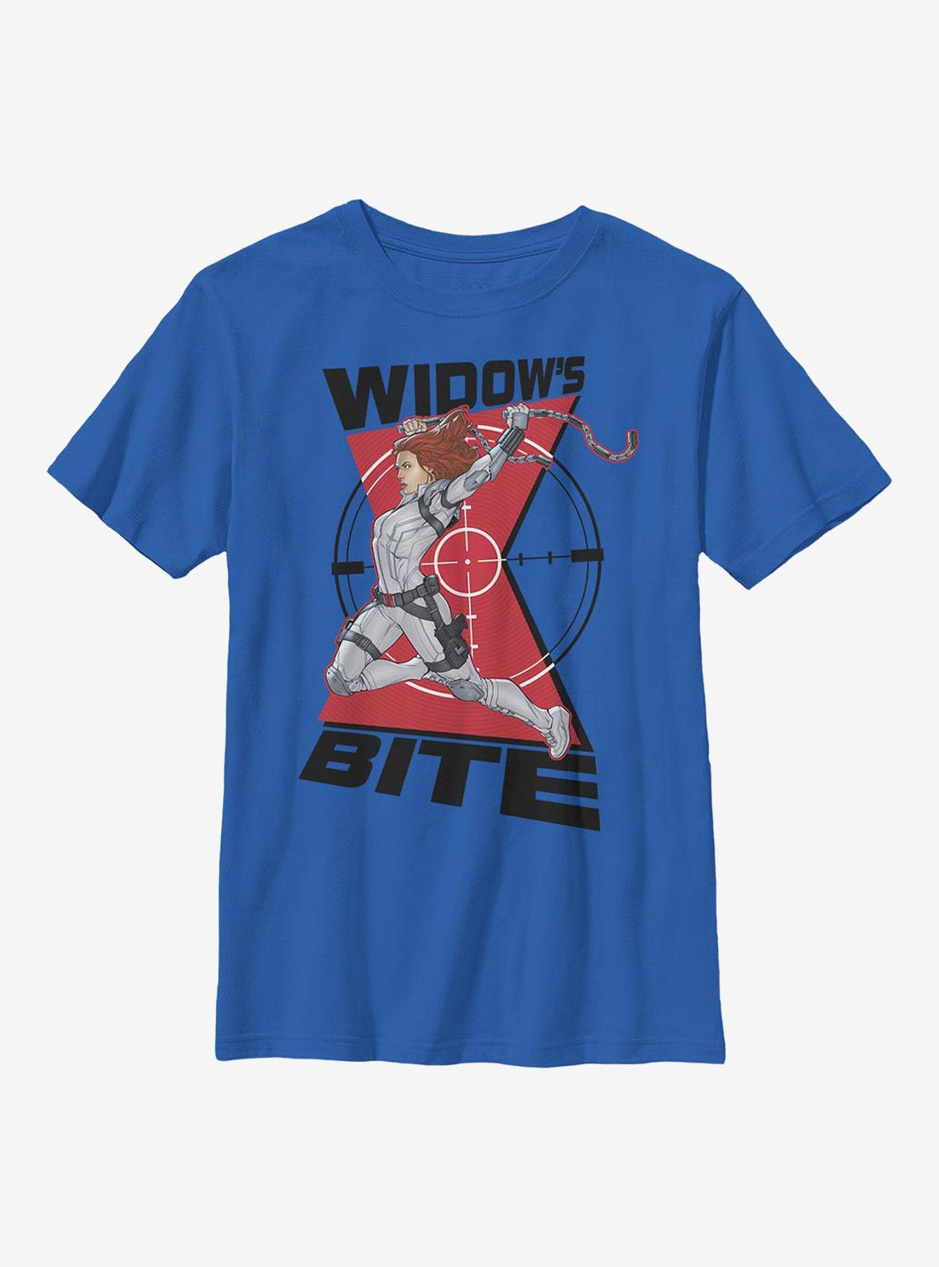Marvel Black Widow Bite Youth T-Shirt, ROYAL, hi-res