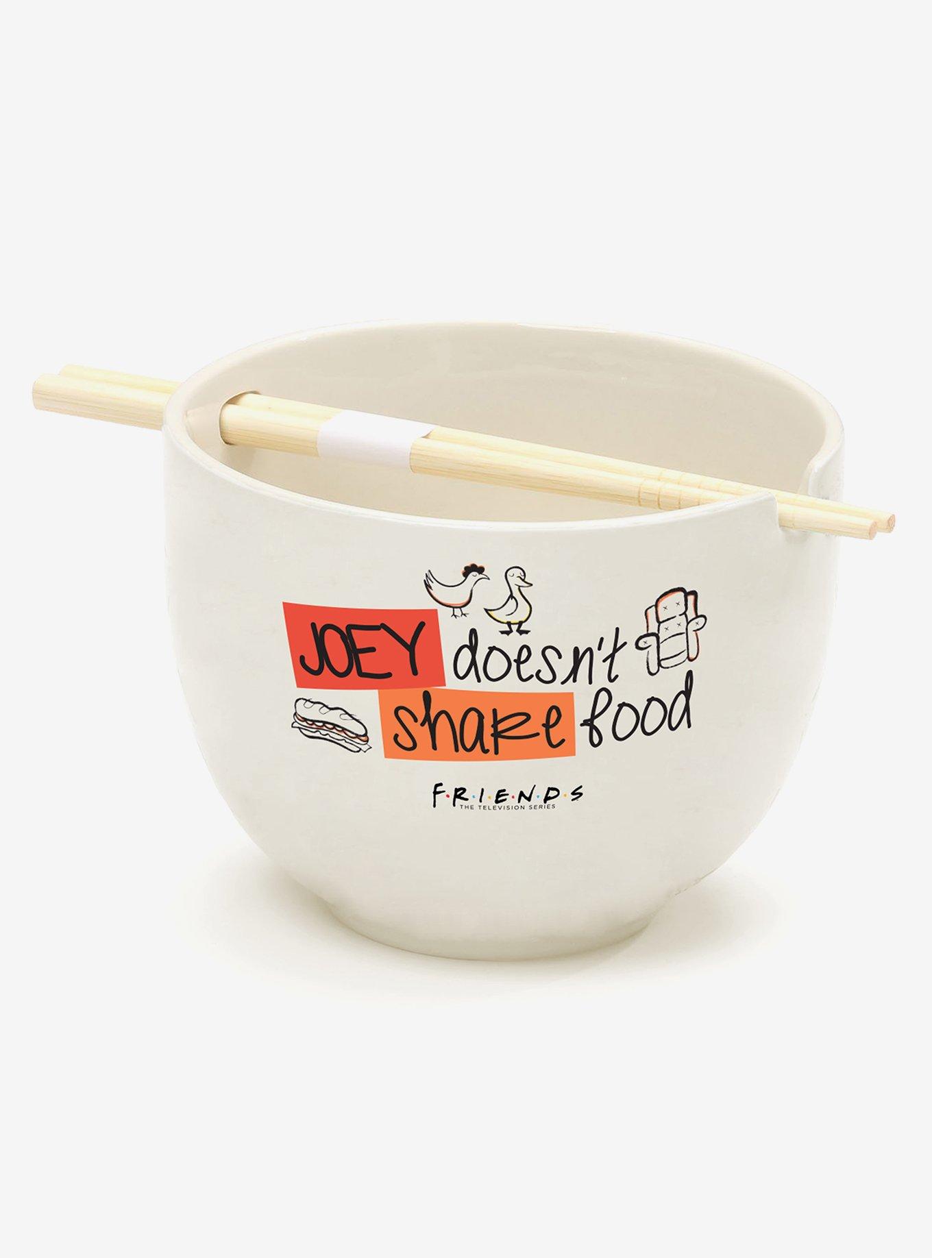 Friends Joey Doesn't Share Food Ramen Bowl with Chopsticks, , hi-res
