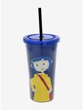 Coraline Wise Brave Tricky Glitter Acrylic Travel Cup, , hi-res