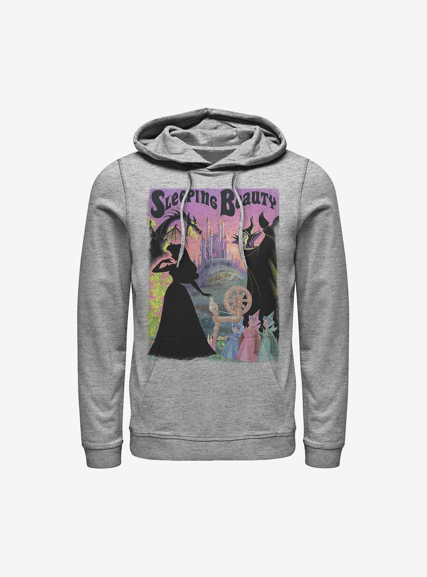 Disney Sleeping Beauty Poster Hoodie, ATH HTR, hi-res