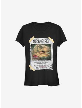 Jurassic Park Missing Pet Girls T-Shirt, , hi-res