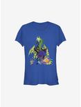 Disney Villains Maleficent Dragon Form Girls T-Shirt, ROYAL, hi-res