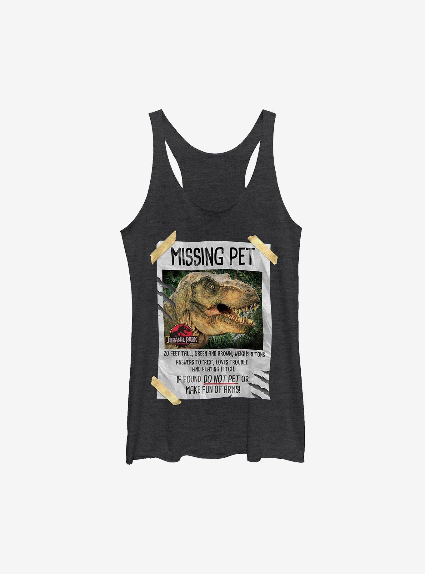 Jurassic Park Missing Pet Girls Tank, , hi-res