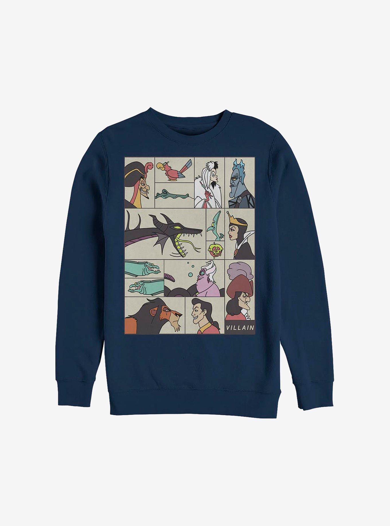 Disney Villains Villainous Crew Sweatshirt, , hi-res