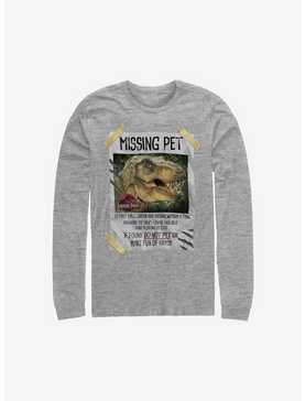 Jurassic Park Missing Pet Long-Sleeve T-Shirt, , hi-res