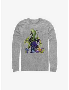 Disney Sleeping Beauty Maleficent Dragon Form Long-Sleeve T-Shirt, ATH HTR, hi-res