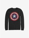 Marvel Captain America Captain Classic Long-Sleeve T-Shirt, BLACK, hi-res