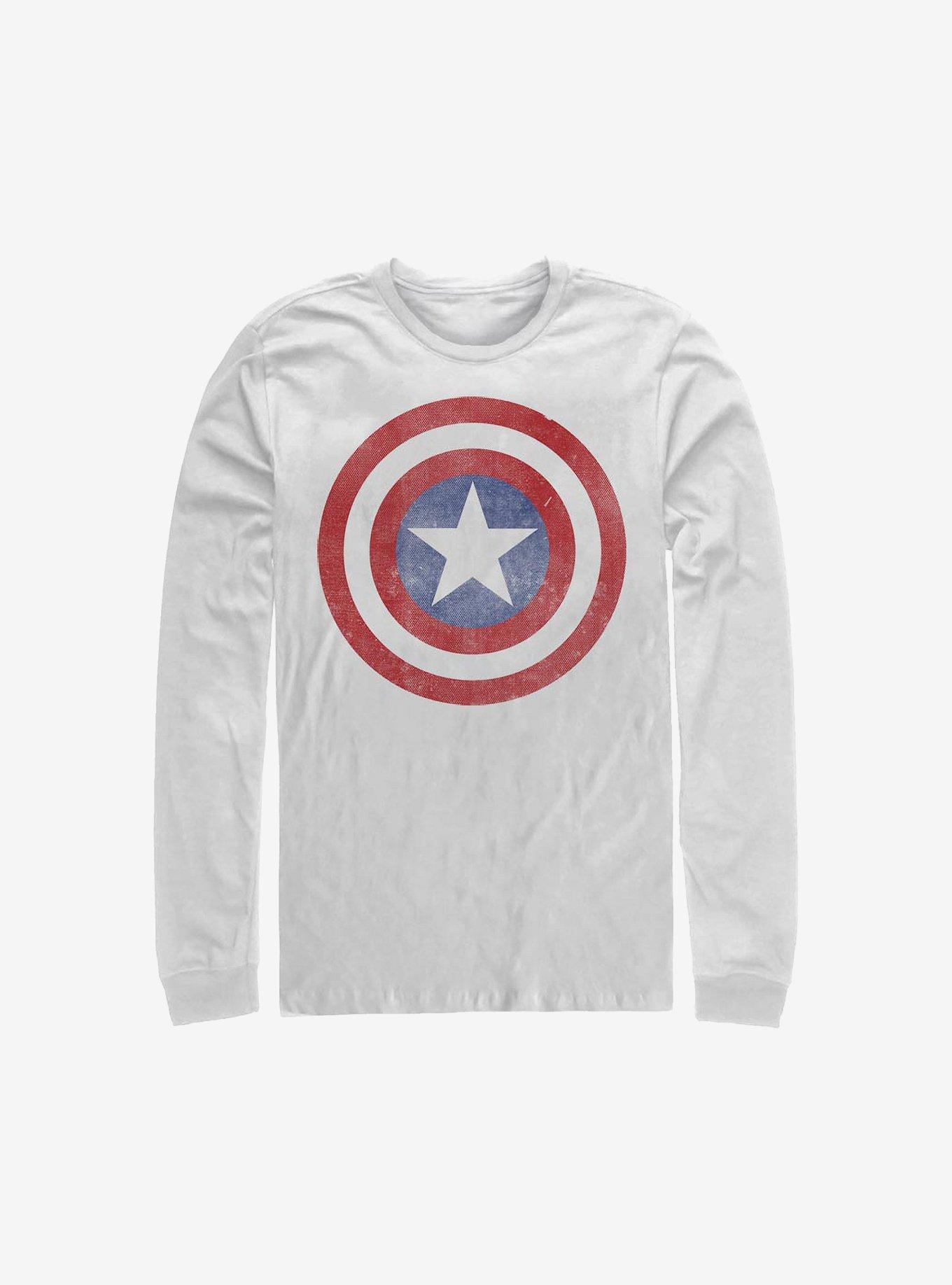 Marvel Captain America Captain Classic Long-Sleeve T-Shirt, , hi-res