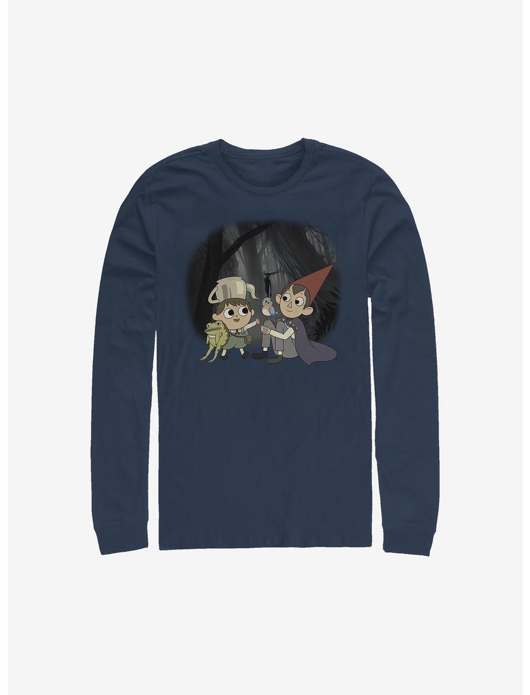 Over The Garden Wall I See You Long-Sleeve T-Shirt, NAVY, hi-res