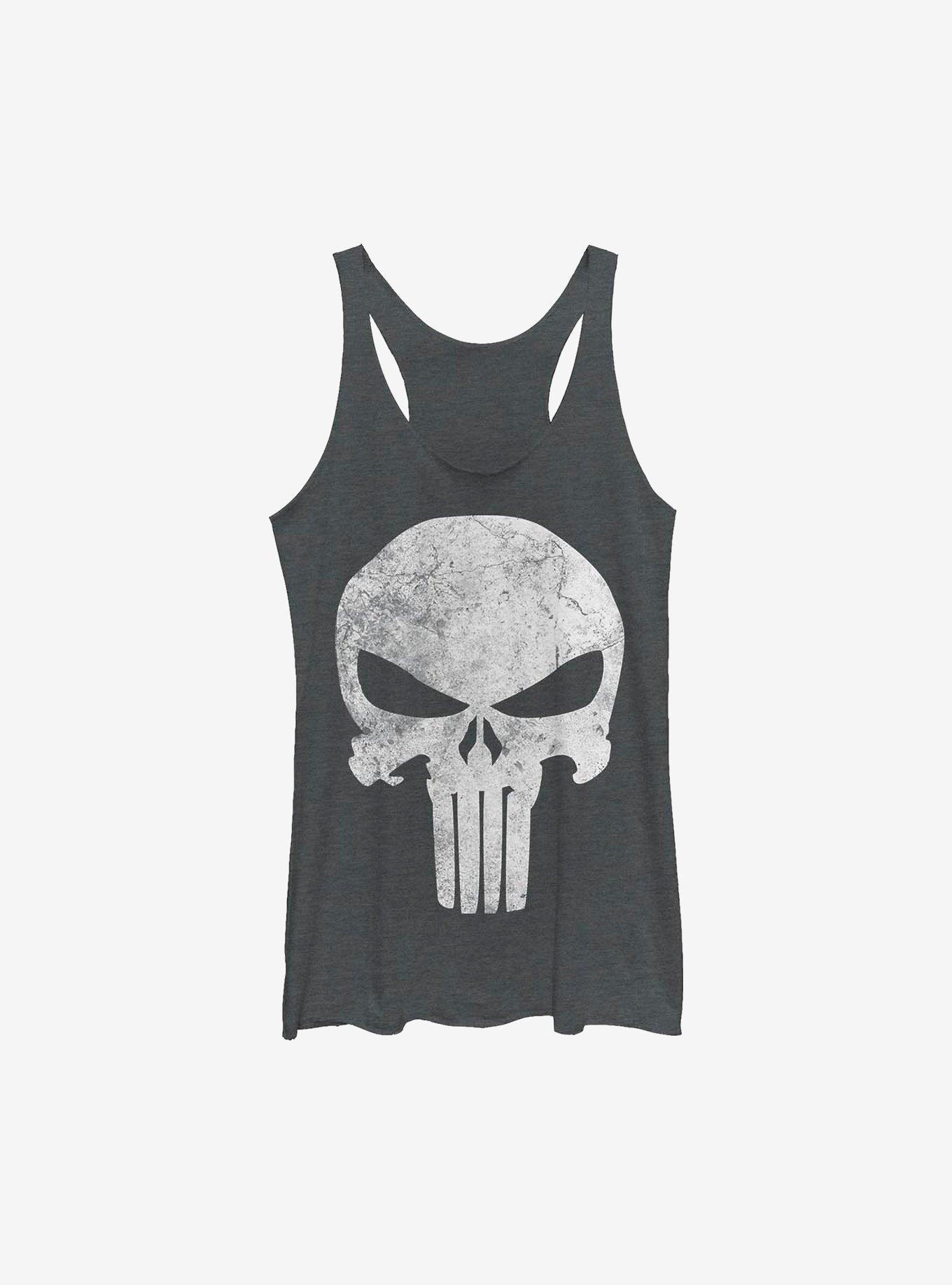 Marvel Punisher Punisher Distresskull Girls Tank