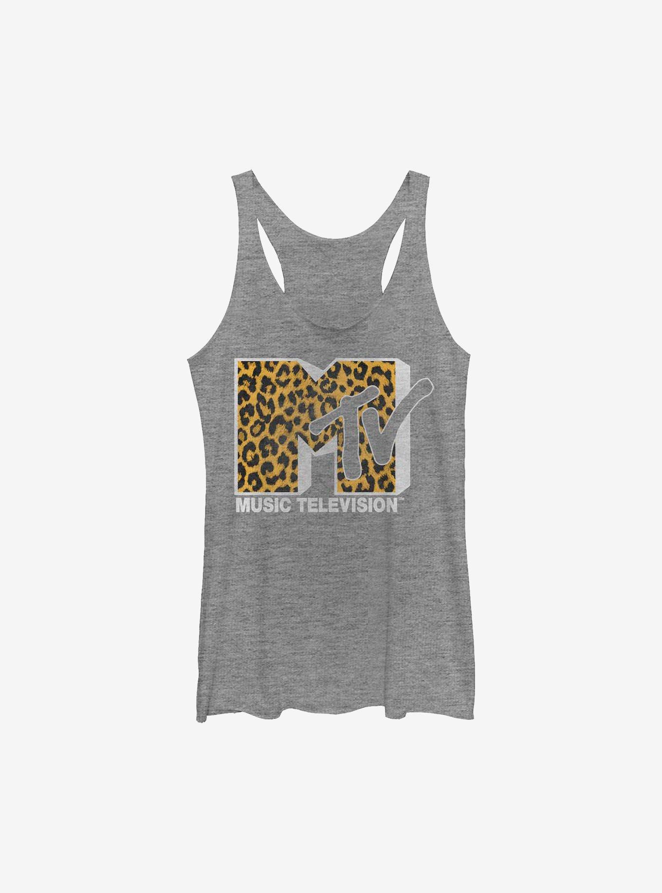 MTV Cheeta Logo Girls Tank, , hi-res