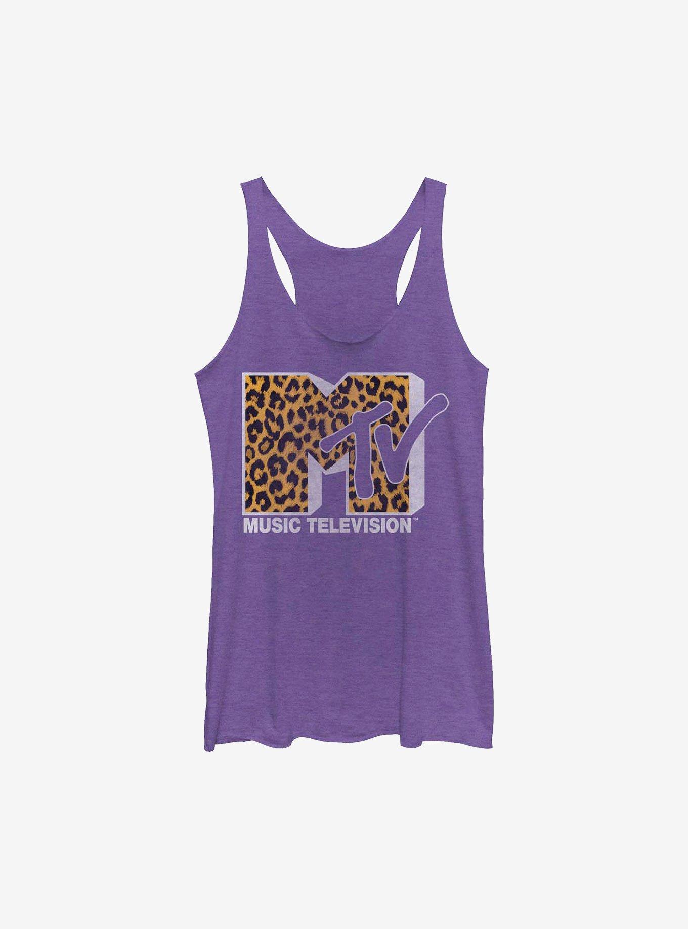 MTV Cheeta Logo Girls Tank, , hi-res