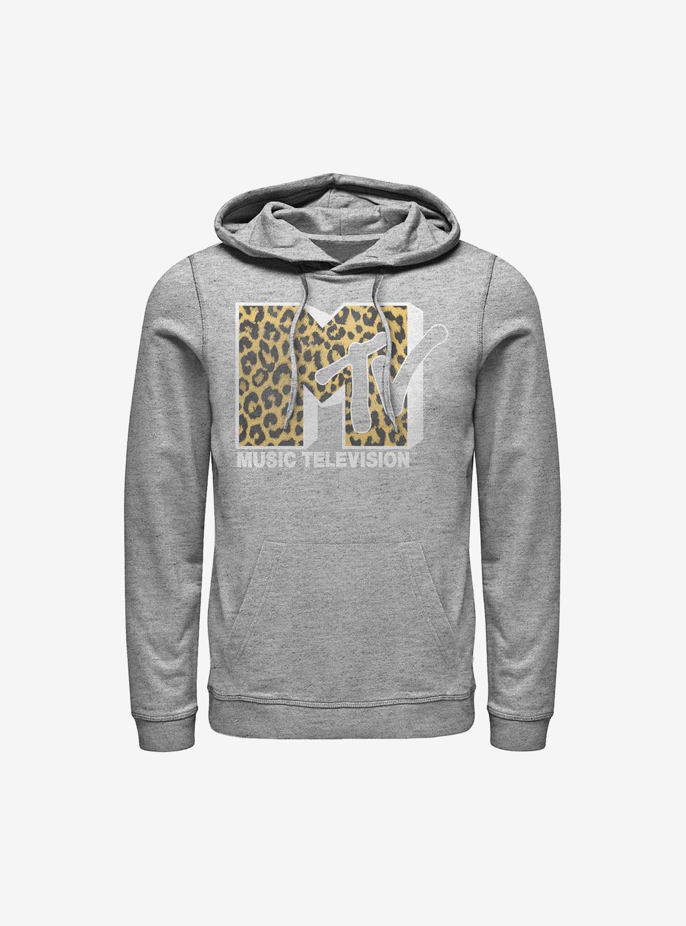 MTV Cheeta Logo Hoodie, ATH HTR, hi-res