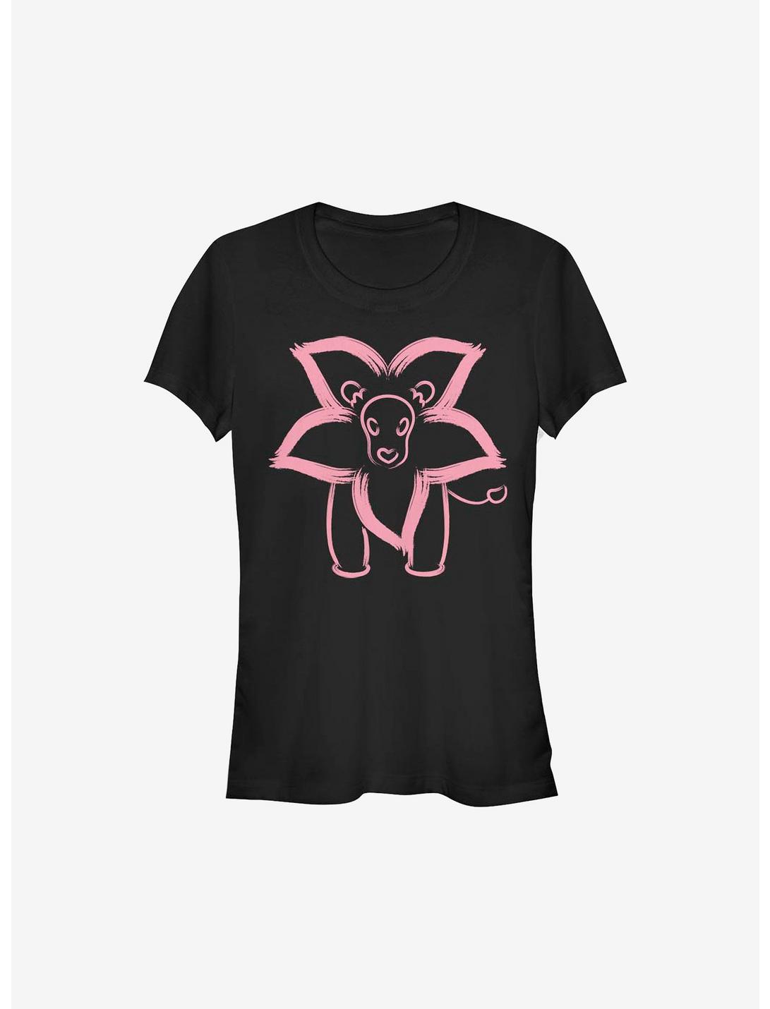 Steven Universe Lion Girls T-Shirt, BLACK, hi-res