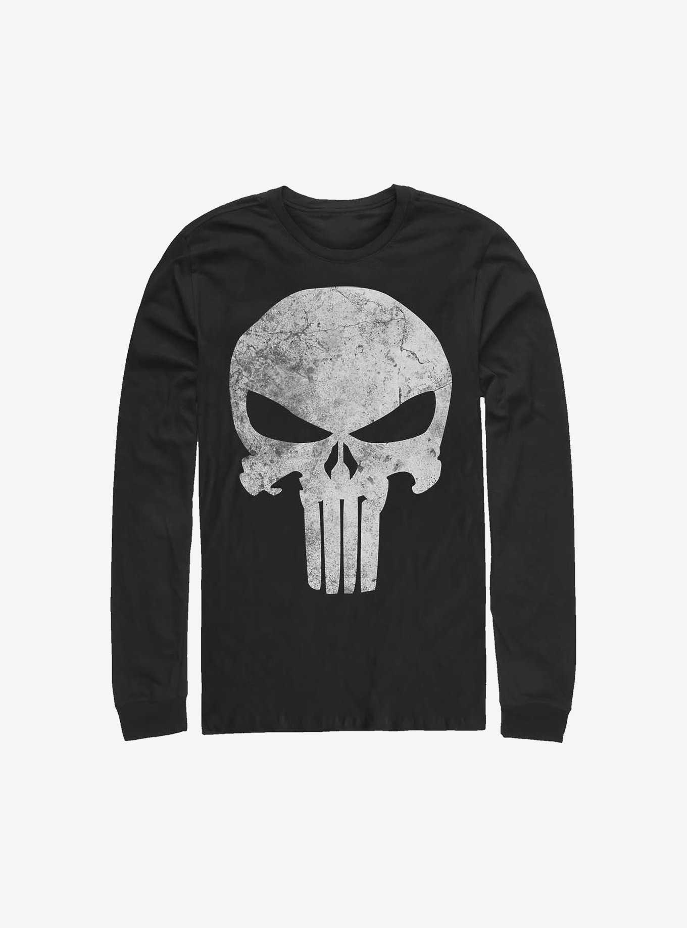 Marvel Punisher Punisher Distresskull Long-Sleeve T-Shirt, , hi-res