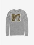 MTV Cheeta Logo Long-Sleeve T-Shirt, ATH HTR, hi-res