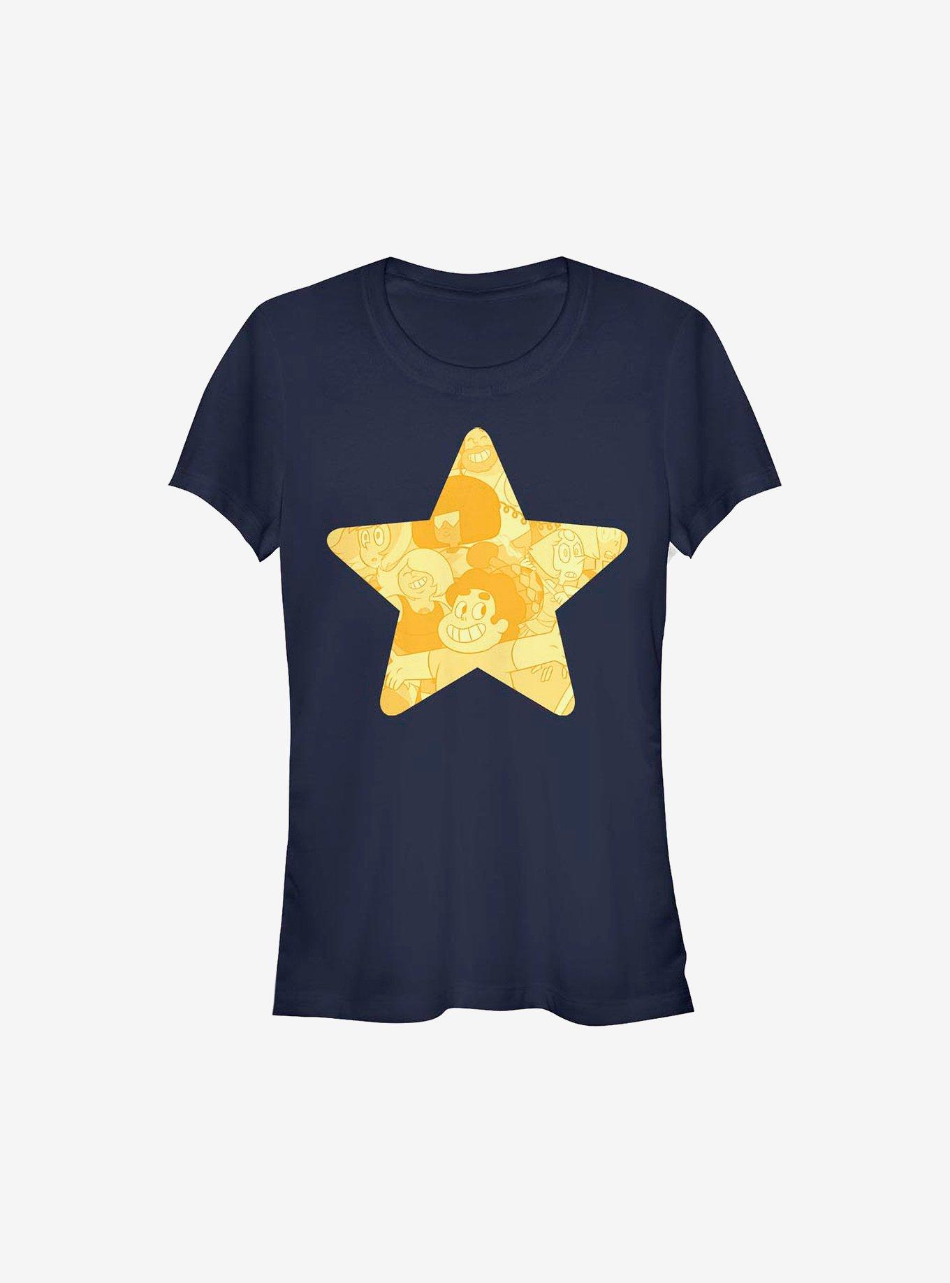 Steven Universe Steven Star Girls T-Shirt, NAVY, hi-res