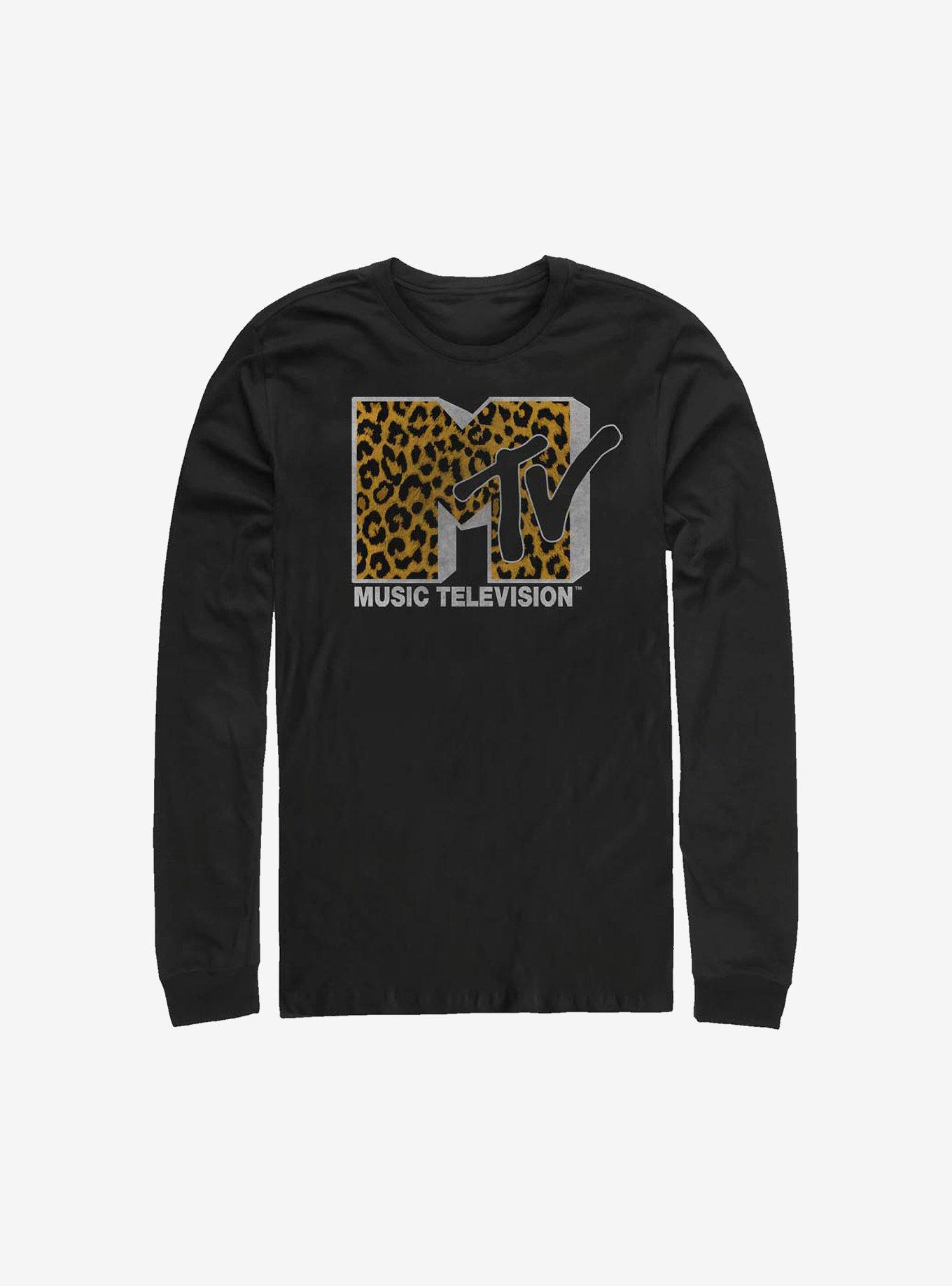 MTV Cheeta Logo Long-Sleeve T-Shirt