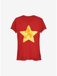 Steven Universe Steven Star Girls T-Shirt, RED, hi-res