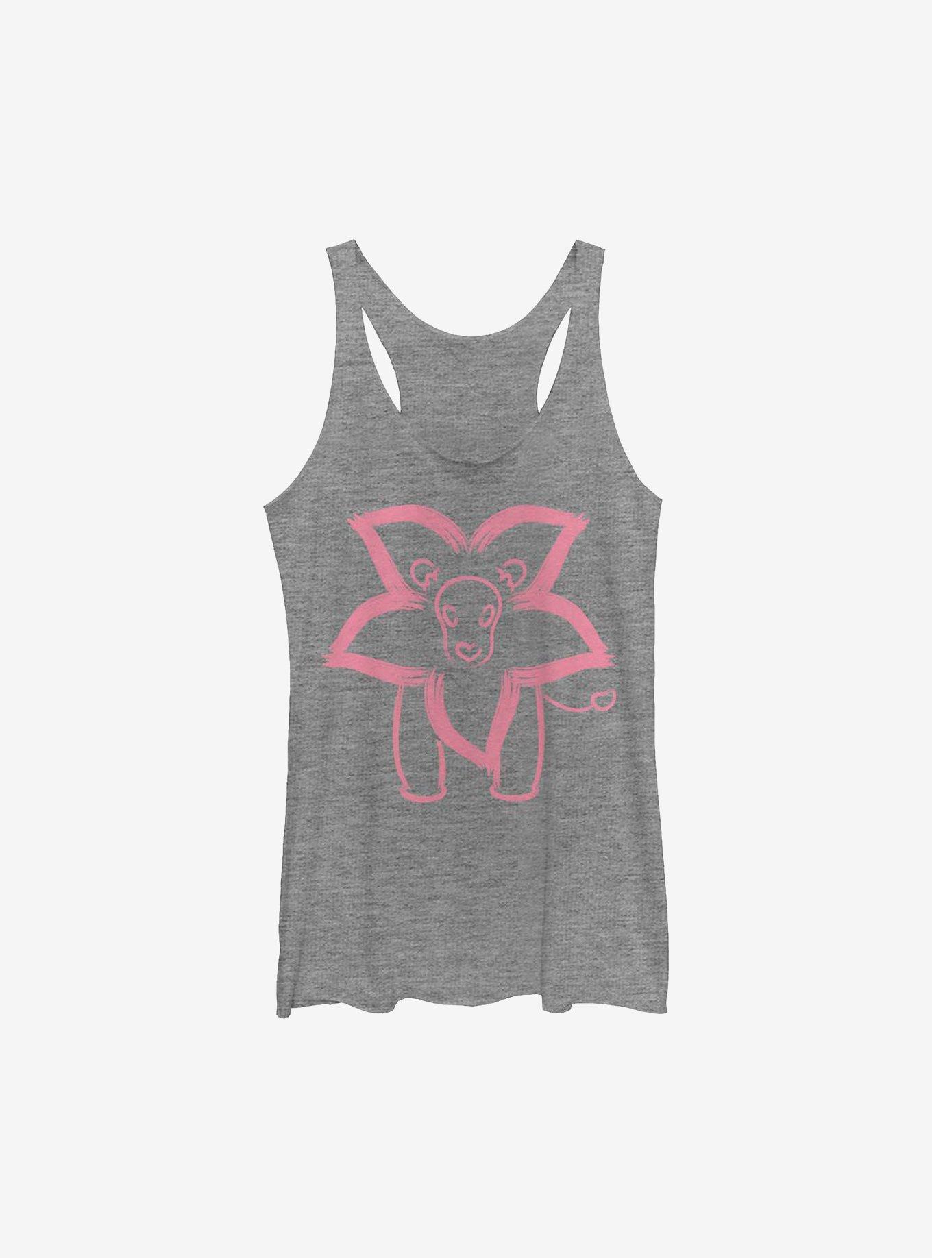 Steven Universe Lion Girls Tank, GRAY HTR, hi-res