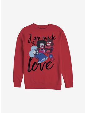 Steven Universe I Am Made Of Love Crew Sweatshirt, , hi-res