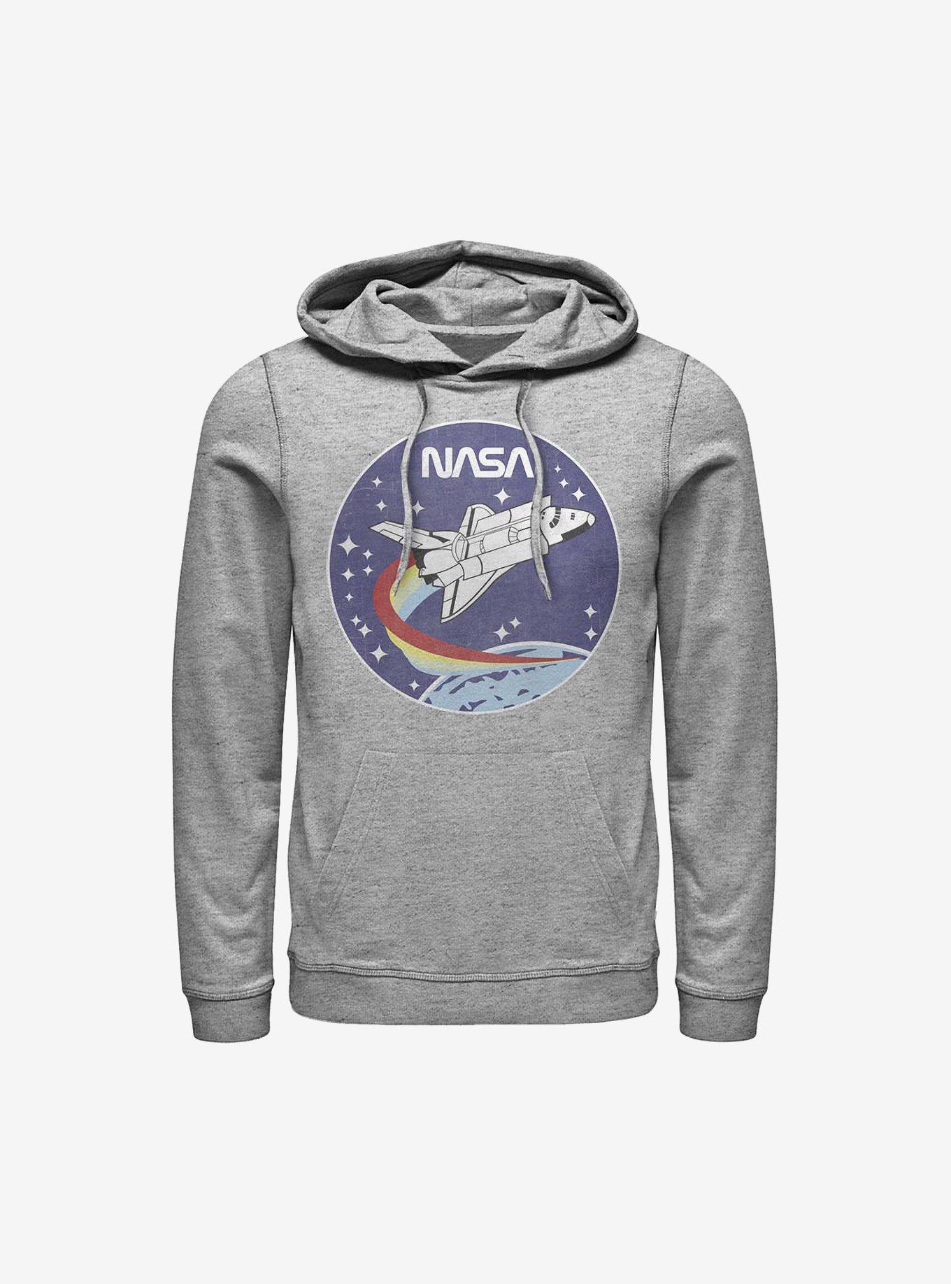 X nasa patch pullover hot sale hoodie