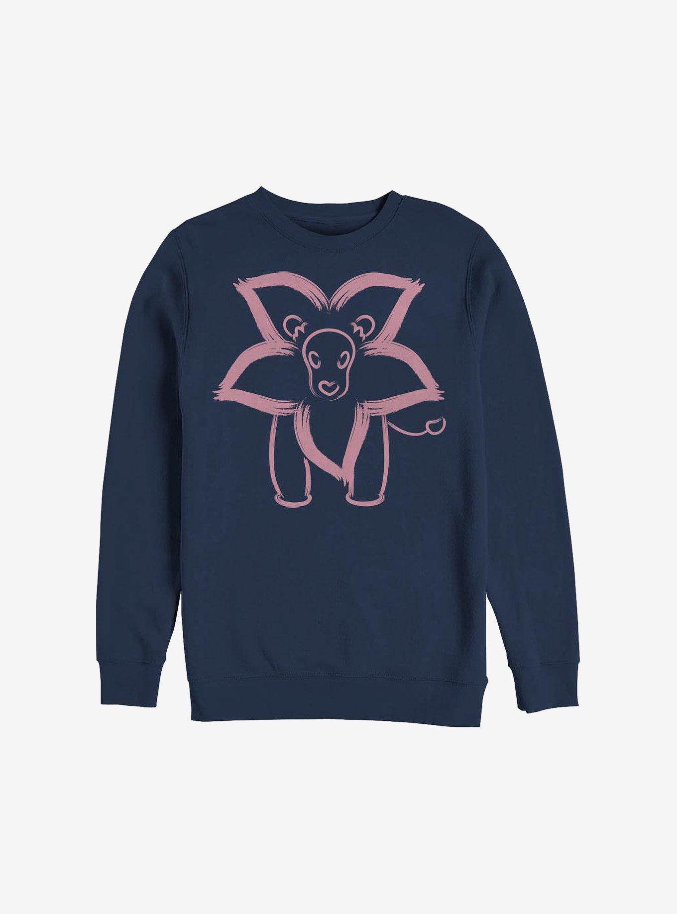 Steven Universe Lion Crew Sweatshirt, NAVY, hi-res