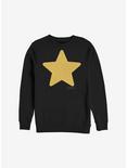 Steven Universe Steven Star Crew Sweatshirt, BLACK, hi-res