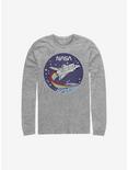 NASA Patch Long-Sleeve T-Shirt, ATH HTR, hi-res