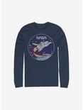 NASA Patch Long-Sleeve T-Shirt, NAVY, hi-res