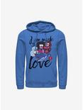 Steven Universe I Am Made Of Love Hoodie, ROYAL, hi-res