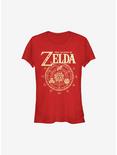 Nintendo The Legend Of Zelda Emblem Cir Girls T-Shirt, , hi-res