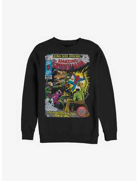 Marvel Spider-Man Comic Crew Sweatshirt, , hi-res