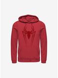 Marvel Spider-Man Long Spider Hoodie, RED, hi-res
