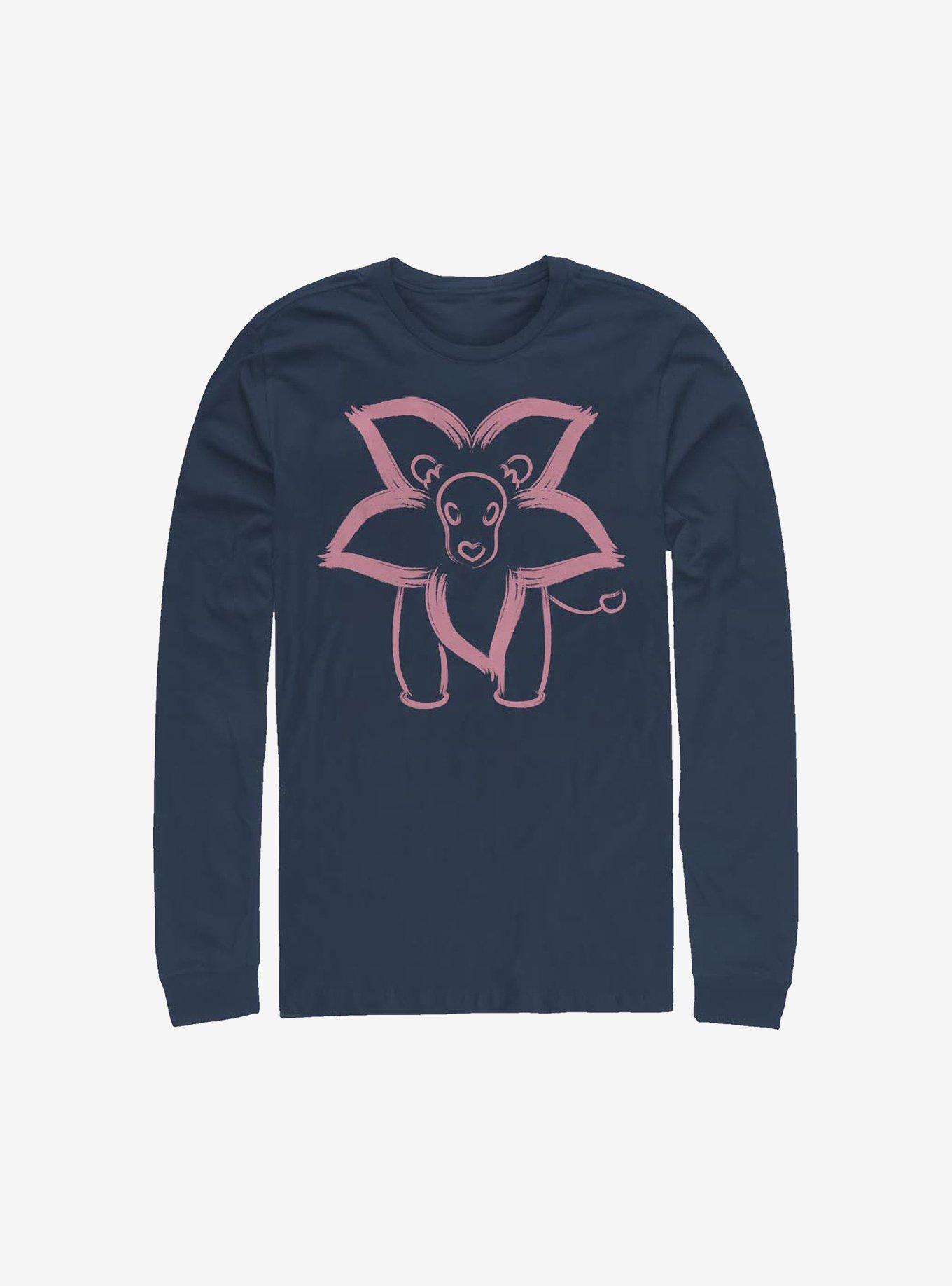 Steven Universe Lion Long-Sleeve T-Shirt, NAVY, hi-res