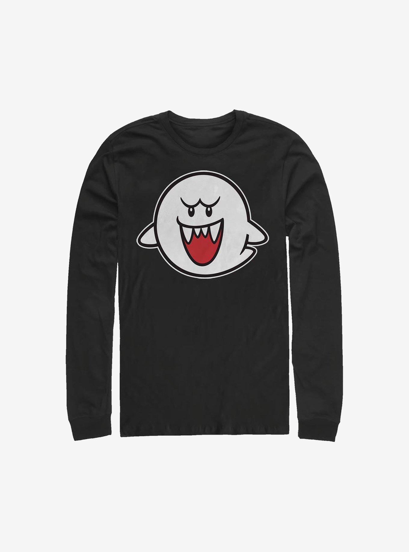 Nintendo Straight Up Boo Long-Sleeve T-Shirt, , hi-res