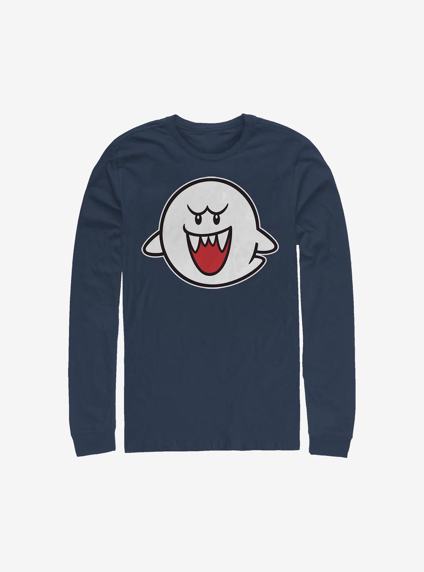 Nintendo Straight Up Boo Long-Sleeve T-Shirt, , hi-res