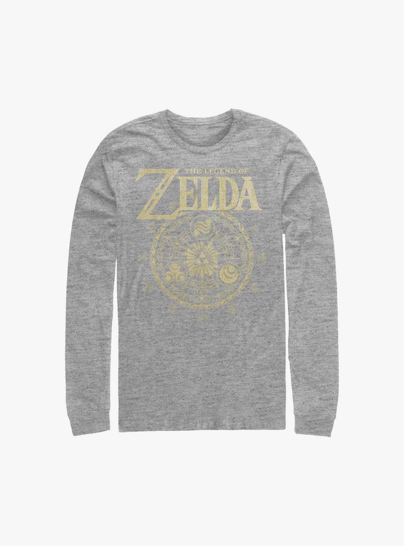 Nintendo The Legend Of Zelda Emblem Cir Long-Sleeve T-Shirt, , hi-res