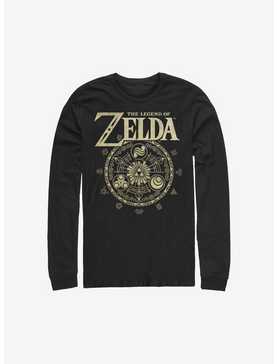 Nintendo The Legend Of Zelda Emblem Cir Long-Sleeve T-Shirt, , hi-res