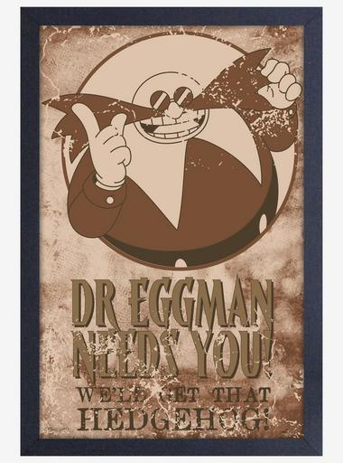 Sonic The Hedgehog Eggman Needs You Steam Punk Poster | BoxLunch