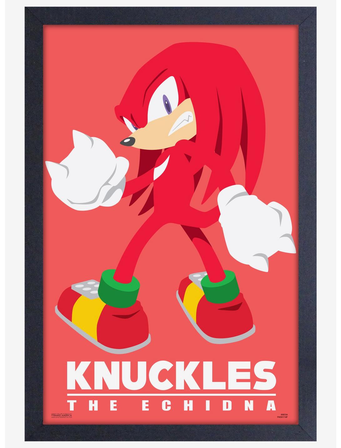 Sonic The Hedgehog Modern Character Knuckles Poster, , hi-res