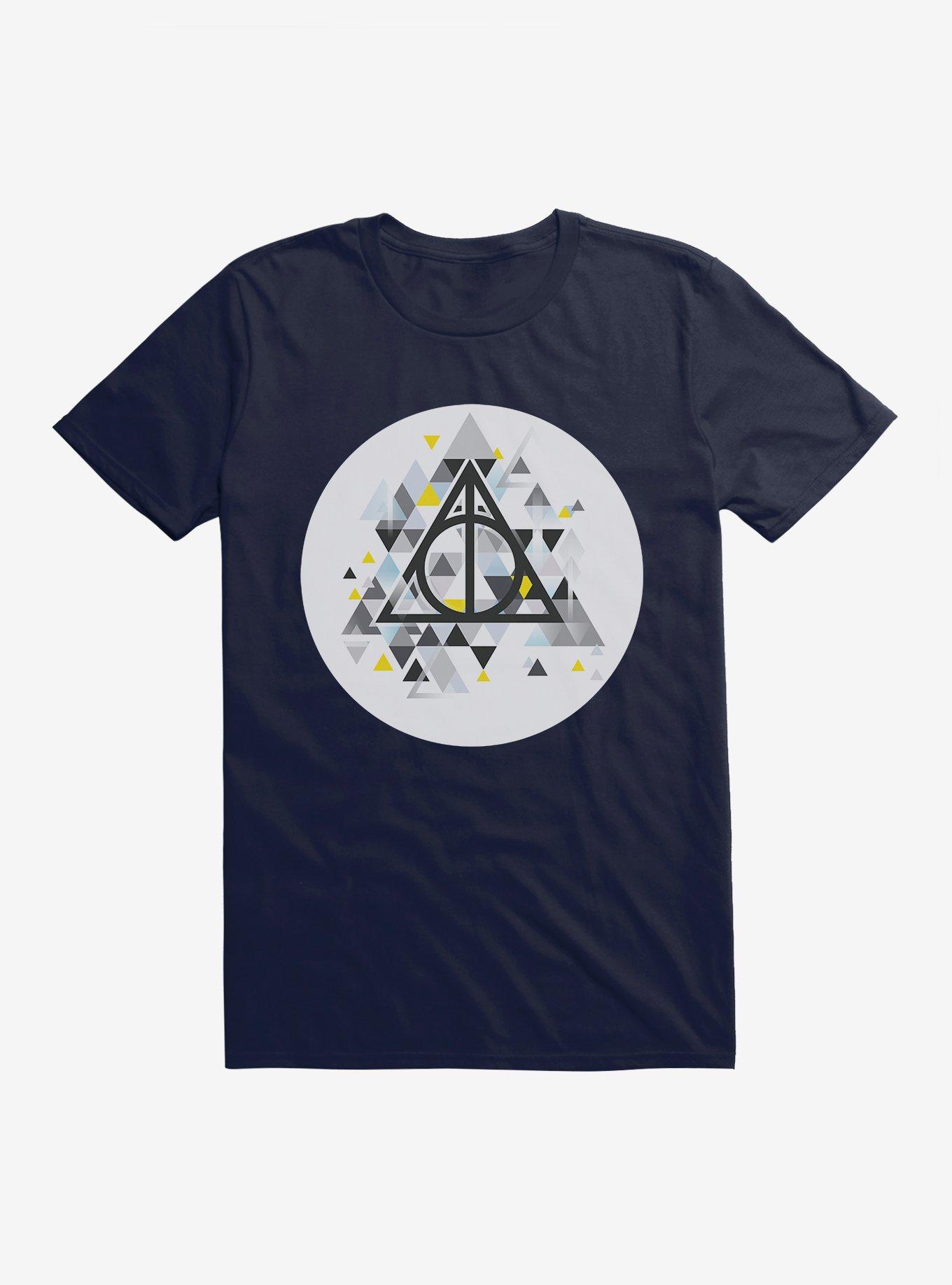 Harry Potter Deathly Hallows T-Shirt, NAVY, hi-res