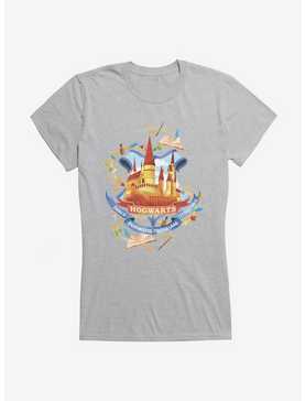 Harry Potter Hogwarts School Graphic Girls T-Shirt, , hi-res