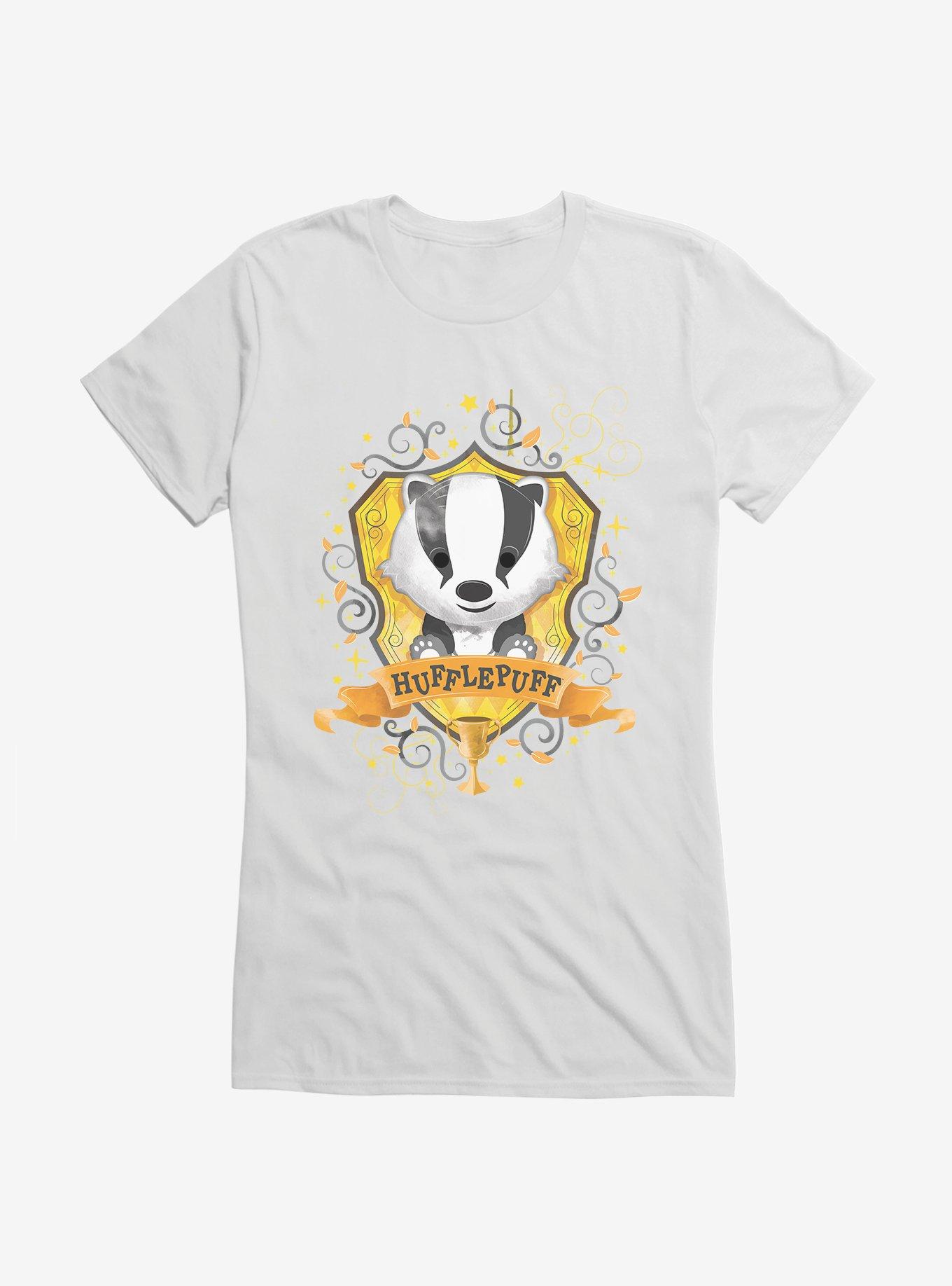Harry Potter Hufflepuff Graphic Gold Cup Girls T-Shirt, , hi-res