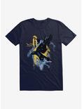 Harry Potter Ravenclaw Paint Splatter T-Shirt, NAVY, hi-res