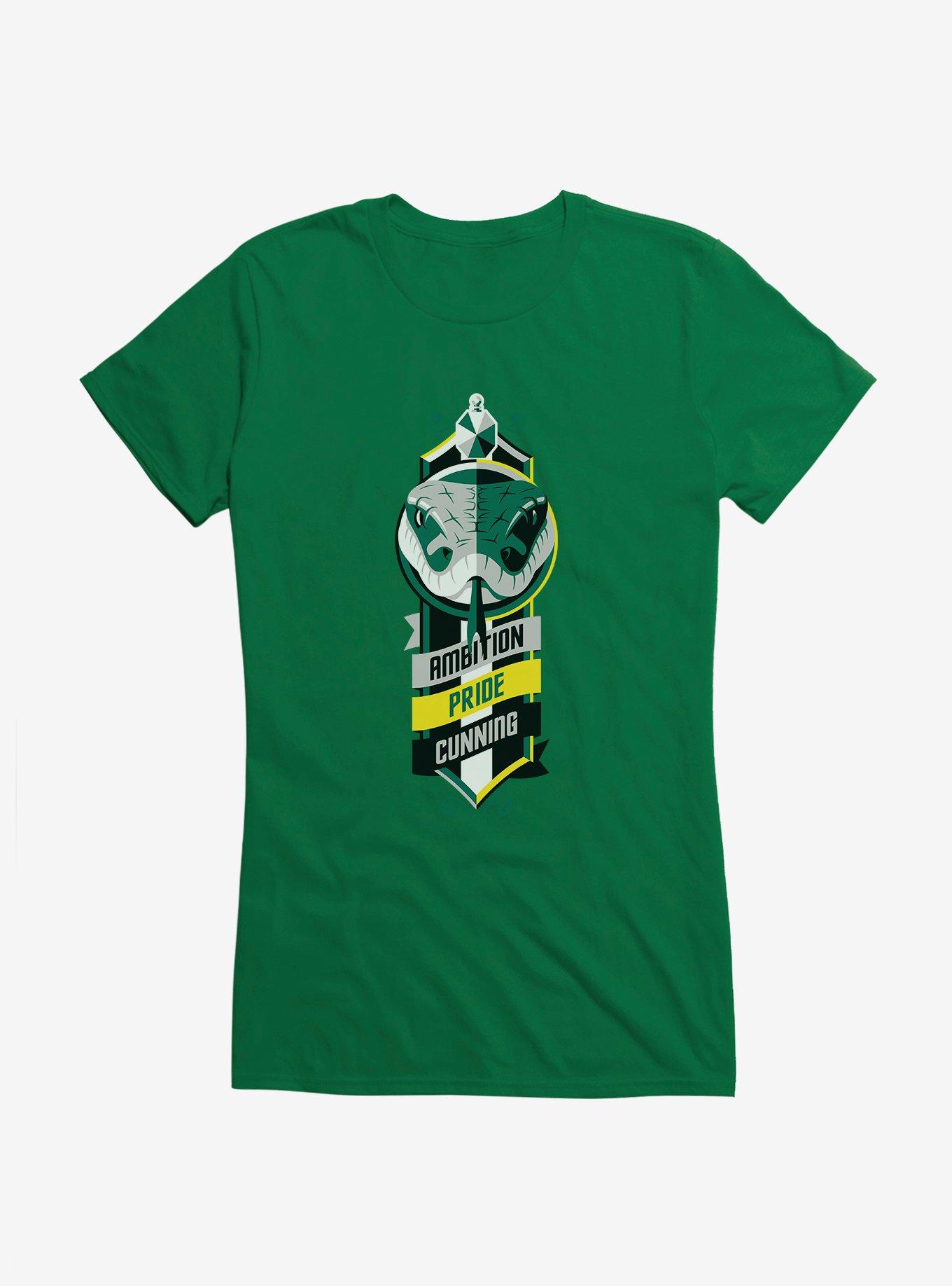 Harry Potter Slytherin Sigil Girls T-Shirt, , hi-res