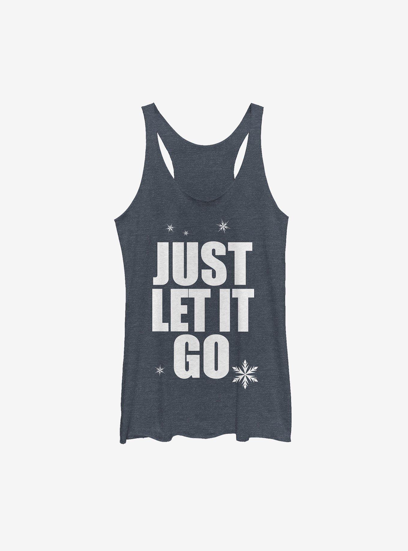 Disney Frozen Just Let It Go Tank Top, NAVY HTR, hi-res