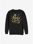 Disney Sleeping Beauty Aurora Nap Queen Sweatshirt, BLACK, hi-res
