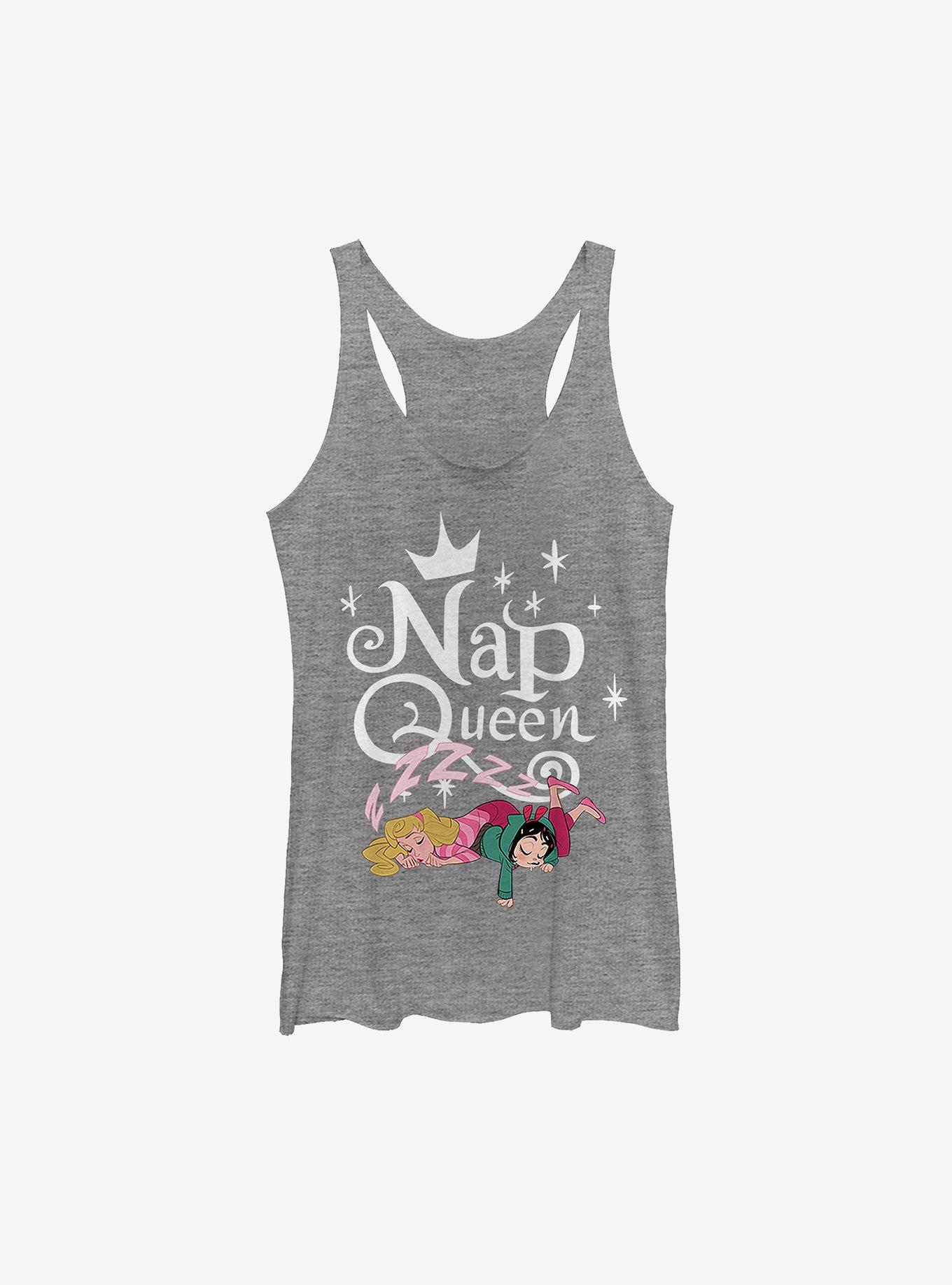 Disney Sleeping Beauty Aurora Nap Queen Tank Top, GRAY HTR, hi-res