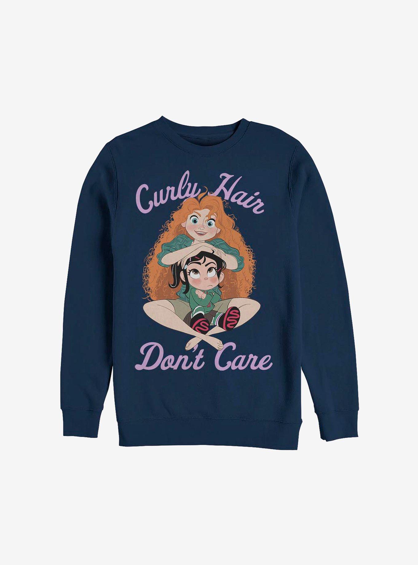 Disney Ralph Breaks The Internet Vanellope Curly Hair Merida Sweatshirt, , hi-res